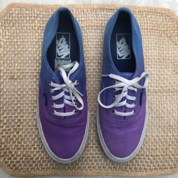Vans Authentic Ombre Lace Up Shoes - Picture 1 of 16